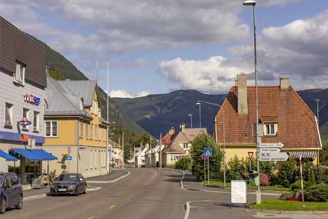 rjukan town telemark norway